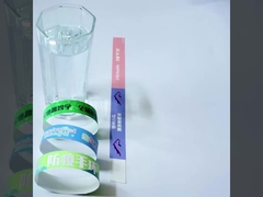 Fabriek Groothandel Festival Moet Custom Logo Armbanden Met Sequentiële Nummering