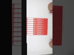 Luxe-stijl volkleurendruk Tyvek-armbanden met sequentiële nummering Barcode