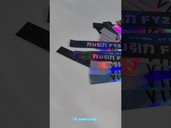 Fabriek aangepast papier polsband glanzend Glitter Laser polsband Modieus En Opvallend