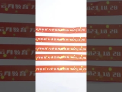 Promotie-evenement Geweven kleding polsbandjes met aanvaardbaar OEM en Custom logo