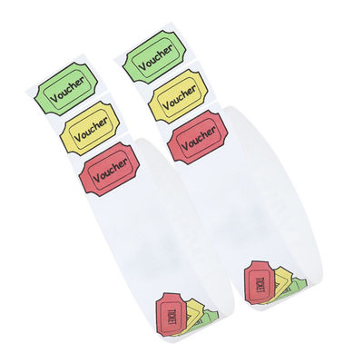 Kleurdruk Tyvek Armbanden voor evenementen Synthetisch waterbestendig