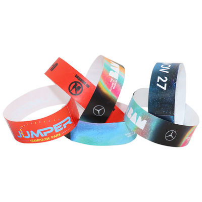Lichte polsband papier armbanden voor evenementen gepersonaliseerd verstelbaar