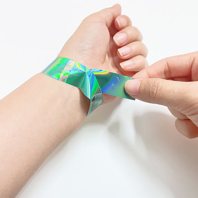 Gepersonaliseerde Glitter Party Armbanden Laser Decoratieve Armband