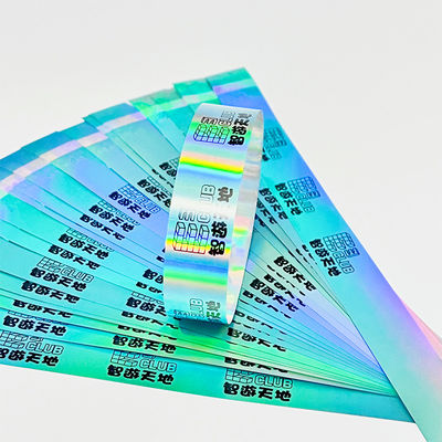Eco-vriendelijke Glitter Armbanden, Holographic Laser Printing Armband