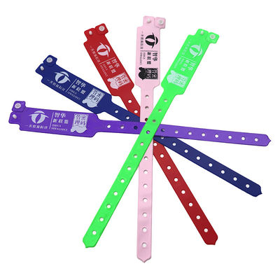Op maat gemaakte PVC polsbandjes voor evenementen