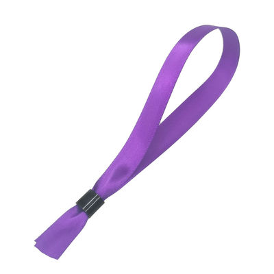 Verstelbare grootte Geweven kleding Armbanden Geborduurd veilig evenement Armbanden