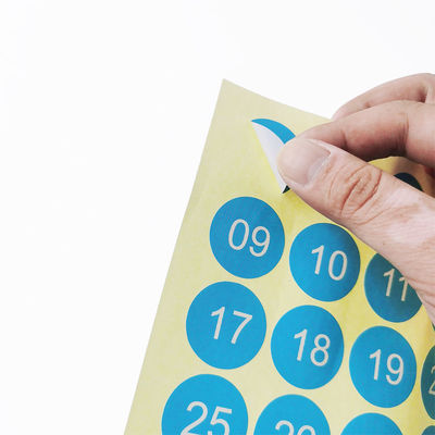 Party Printing Die Cut Stickers Afneembare Custom Labels UV-bestendige