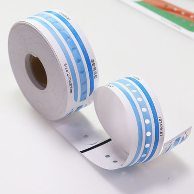 Veiligheid Patiënt RFID polsband Permanente kleefmiddel ziekenhuis armband Op pols