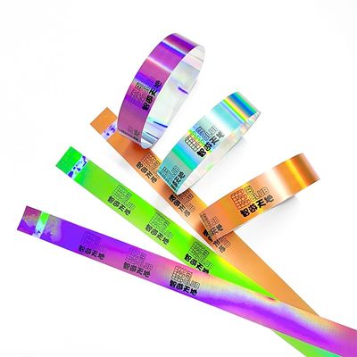 Plastic Glitter Party Armbanden Zilver/Goud/Aangepaste opties voor uw evenement