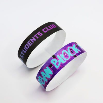Aanpasbaar Tyvek Event Armband Armband Activiteit Event Party VIP Identificatie Papier Event Toegang Armbanden