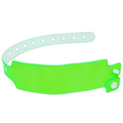 Fabrikant Wegwerpband Plastic Vinyl PVC Neon Fluorescerende Kleur Waterdicht Evenement Feest Geschenk Armband