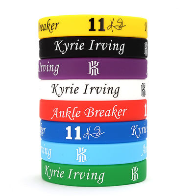 Slogan Wachwoord Geprinte Silicone Armbanden Aanpassing Bands Voetbal Basketbal Fans Sport Silicone Armbanden