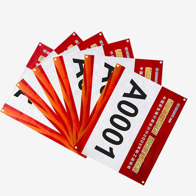 Gepersonaliseerde Bib Nummers Voor Kinderen En Volwassenen Tyvek Paper Race Fietsen Marathon Identificatienummer Bibs