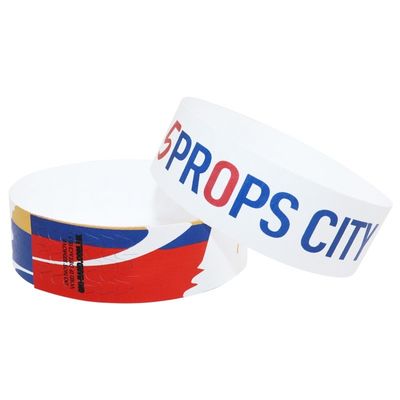 Goedkope Tyvek Event Armbanden Scan De Barcode Meerdere Kleuren Papier Event Armbanden Armbanden