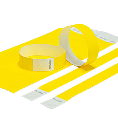 Gepersonaliseerde Tyvek Event Armbanden Met Barcode Genummerd Waterdicht Partij Identificatie Toegangspapier Armband