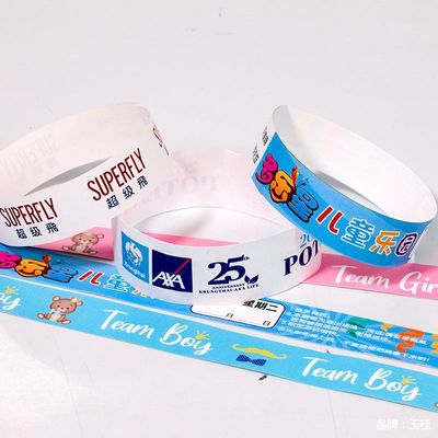 Gepersonaliseerde Tyvek Evenementen Armband Met Barcode Genummerd Waterdicht Pool Event Identificatie Toelating Papier Armbanden