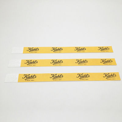 Custom Logo Sequentiële nummering Tyvek Armbanden Pool Waterdicht Volledig Kleurenprint Tyvek Armband Armband