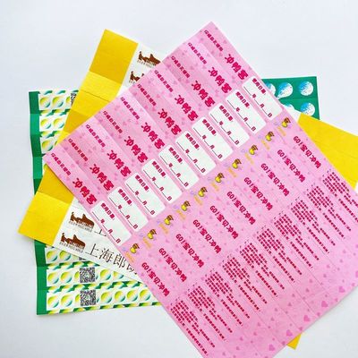 Fabrieks aangepaste Tyvek papieren polsbandjes voor gemakkelijke identificatie van gebeurtenissen