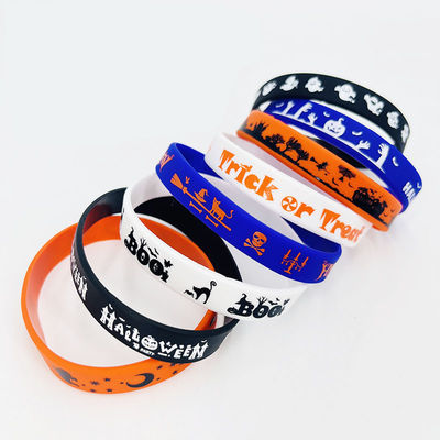 American Style Silicone Armbanden Voor Reclame Promotieve Business Event Halloween Gift Festival Armband