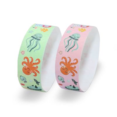 Op maat gedrukte papier-evenementarmbanden voor bedrijfsfuncties en conventies