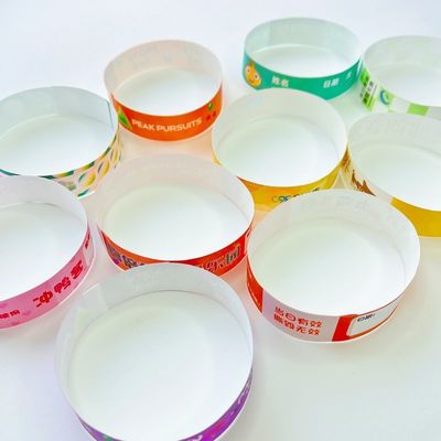 Waterdichte Tyvek-armbanden op maat voor bulkbestellingen en speciale evenementen