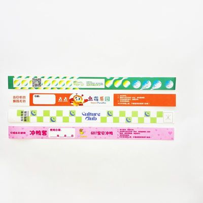 Snap sluiting en full-color printing Custom Armbanden voor uw bedrijf
