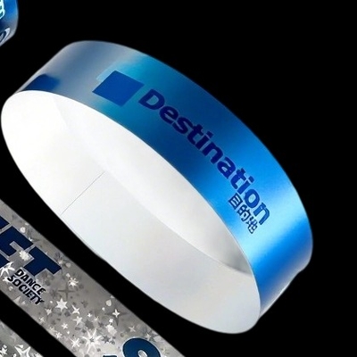 Promotionele evenementfeestartikelen Aanpasbare gouden ster glitter holografische armbanden Perfect voor feestartikelen