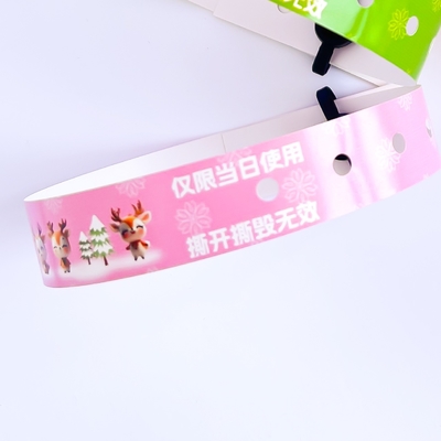 Aangepaste PVC polsbandjes voor evenementen waterdicht gepersonaliseerd